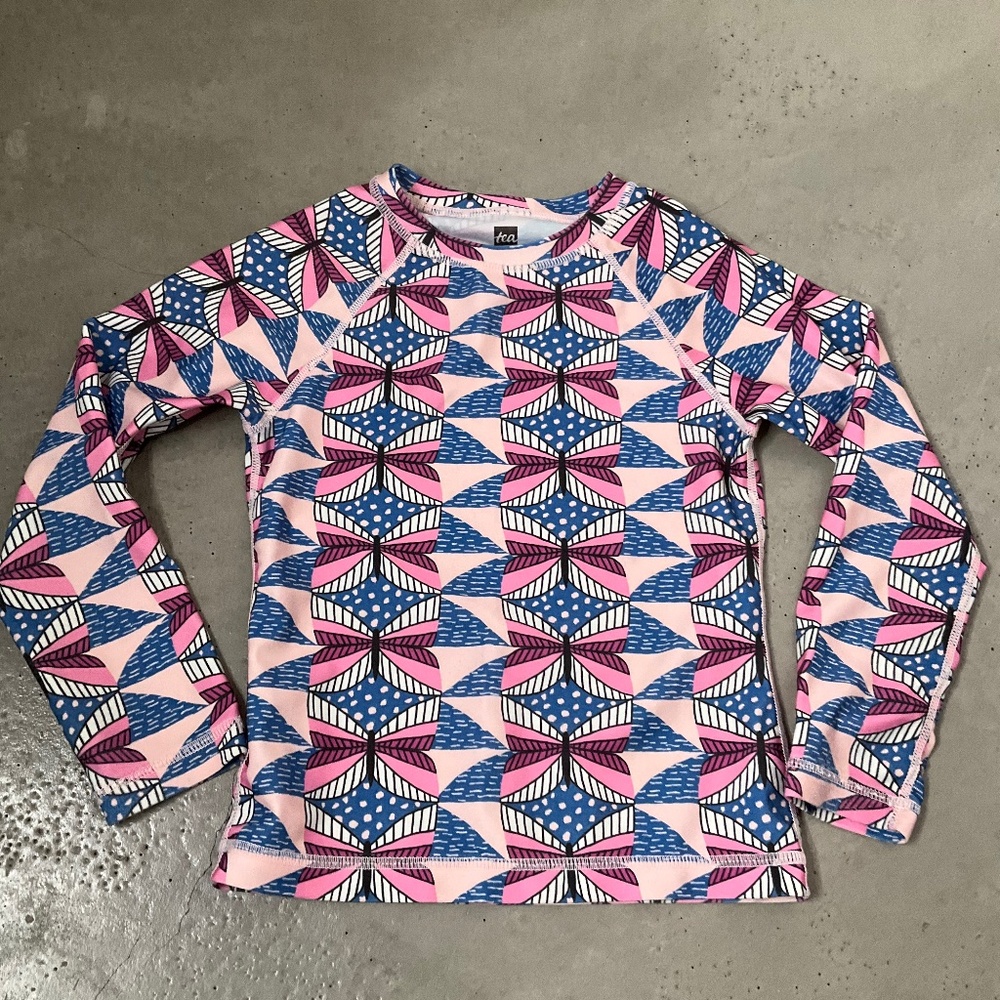 Tea Collection Swim Rash Guard